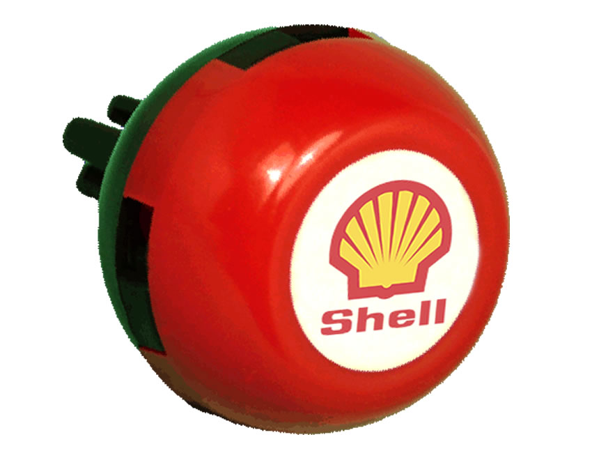 Ambientador bola de rejilla personalizados con logo de marca o empresa
